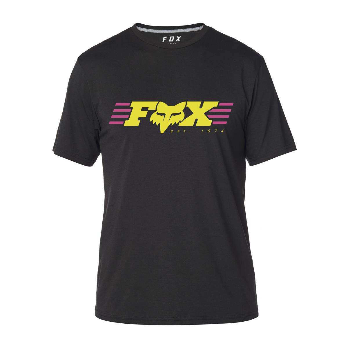 Fox T-Shirt Muffler Limited Edition A1 - Schwarz/Gelb