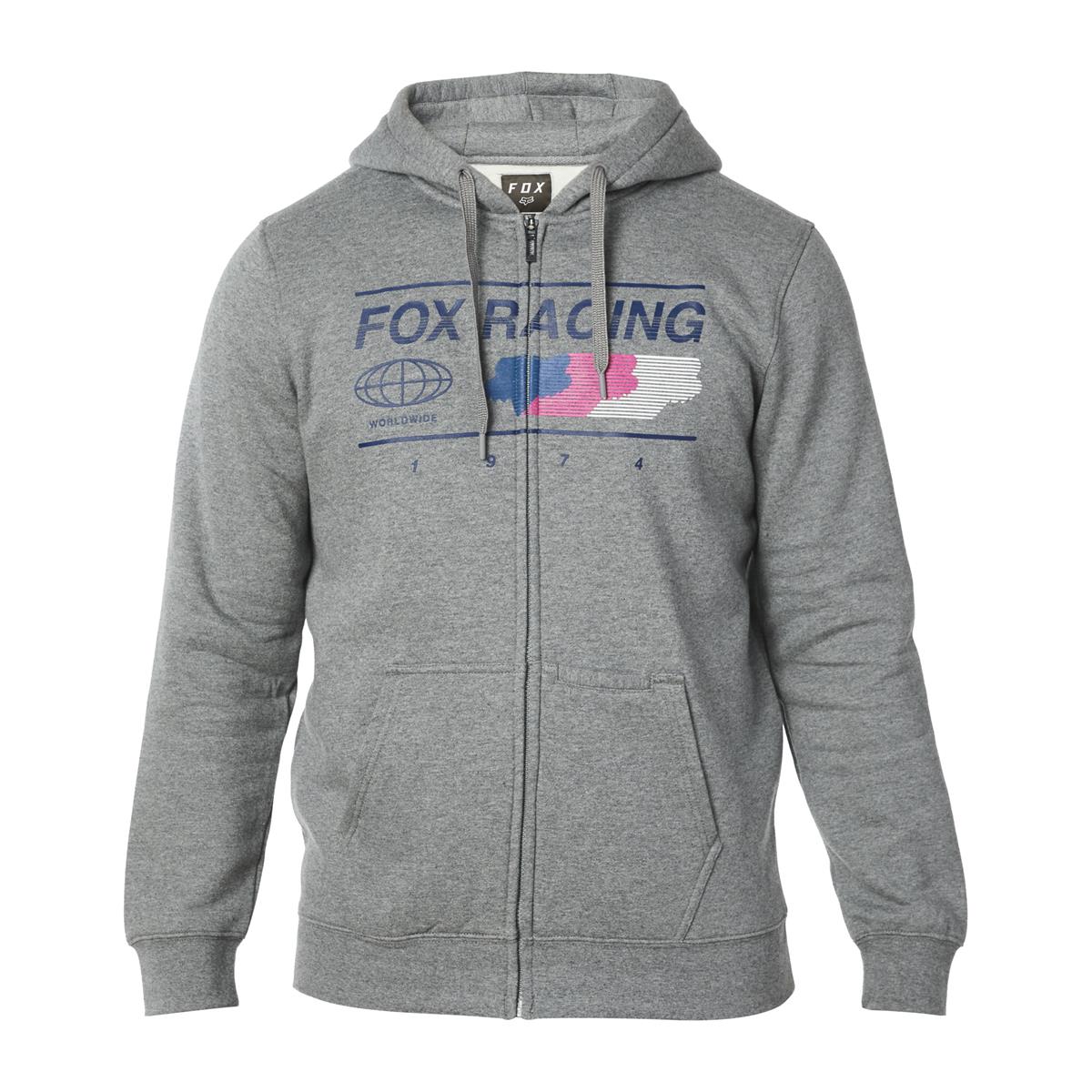 Fox Zip Hoody Global Limited Edition A1 - Heather Graphite