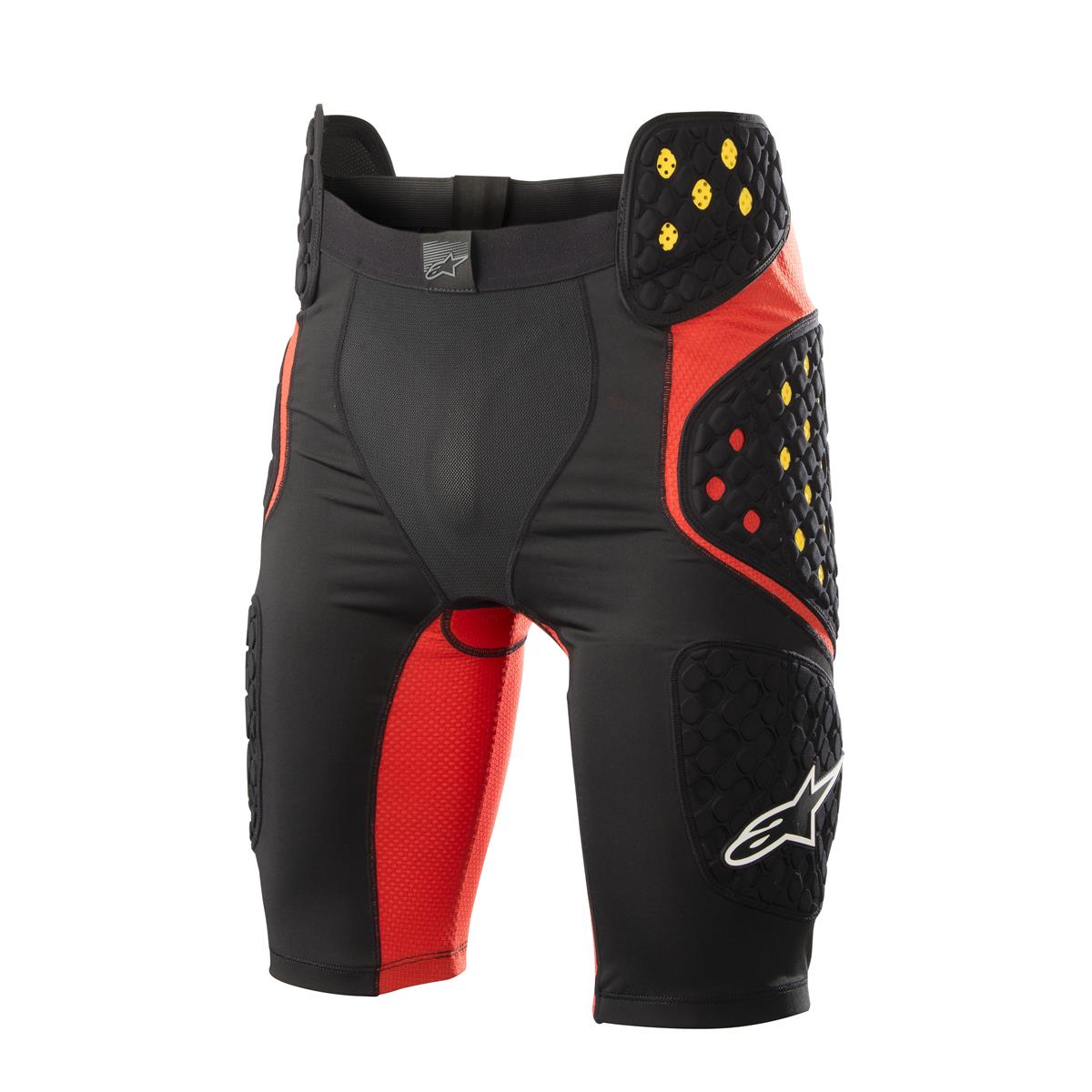 Alpinestars Protektor-Shorts Bionic Pro Schwarz/Rot