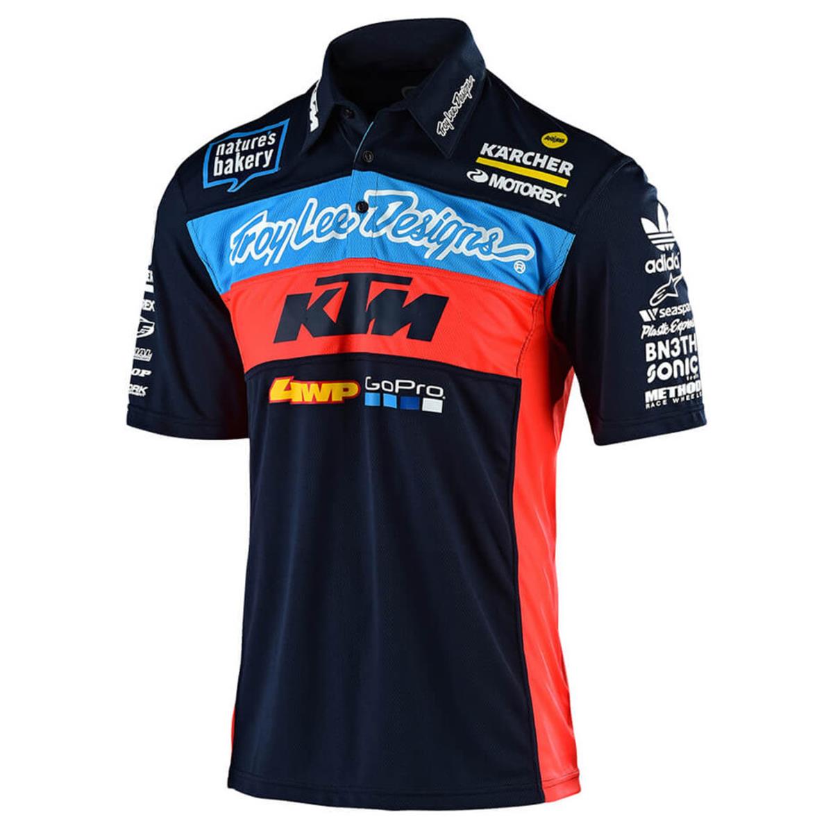 Troy Lee Designs Poloshirt KTM Team Pit Navy