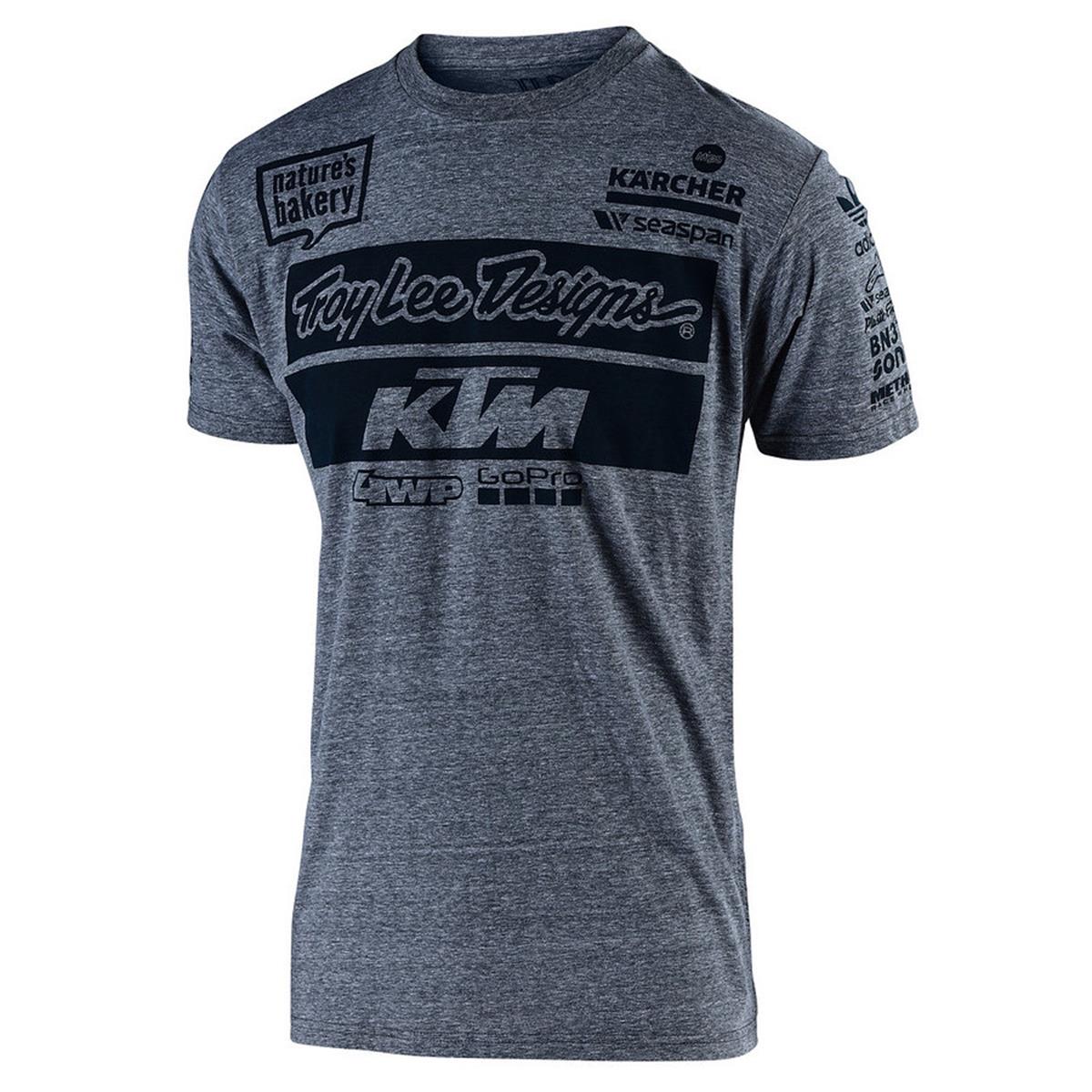Troy Lee Designs T-Shirt KTM Team Vintage Grey Snow