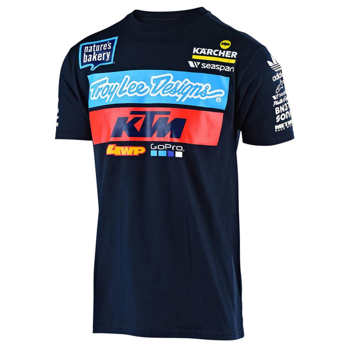 Troy Lee Designs Kids T-Shirt KTM Team Navy