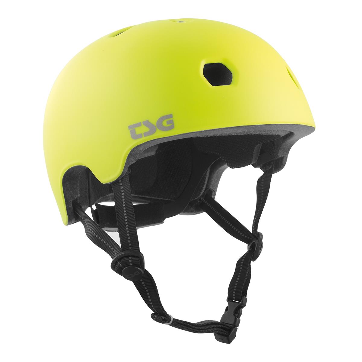 TSG Kids BMX/Dirt Helmet Meta Solid Color - Satin Acid Yellow