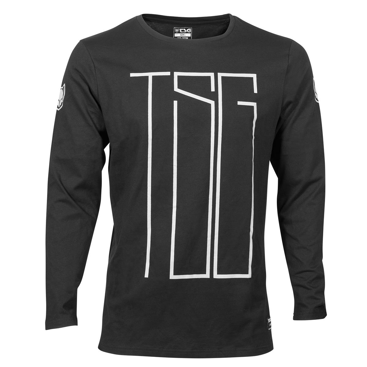 TSG 3/4-Arm Shirt MJ2 Schwarz