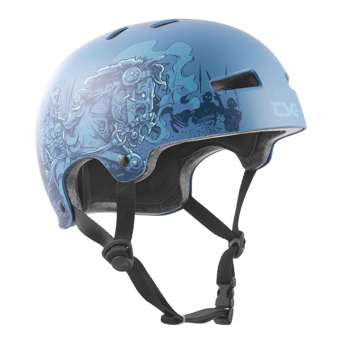 TSG BMX/Dirt Helmet Evolution Artist Series - Goldbeck