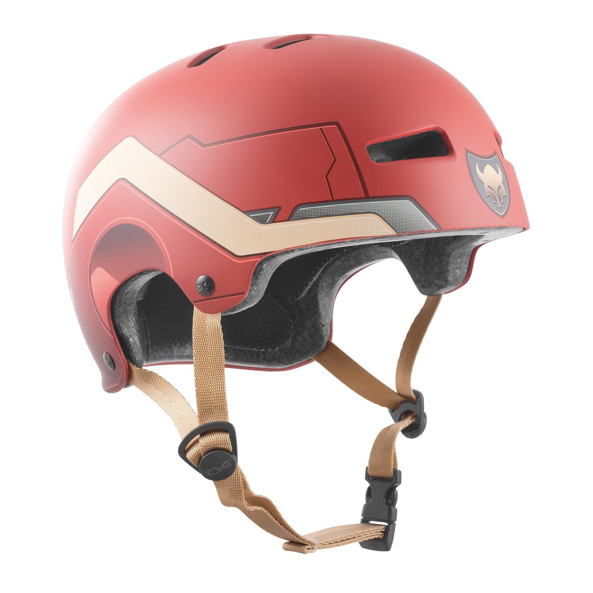 TSG Kids BMX/Dirt Helm Evolution Graphic Design - Steel