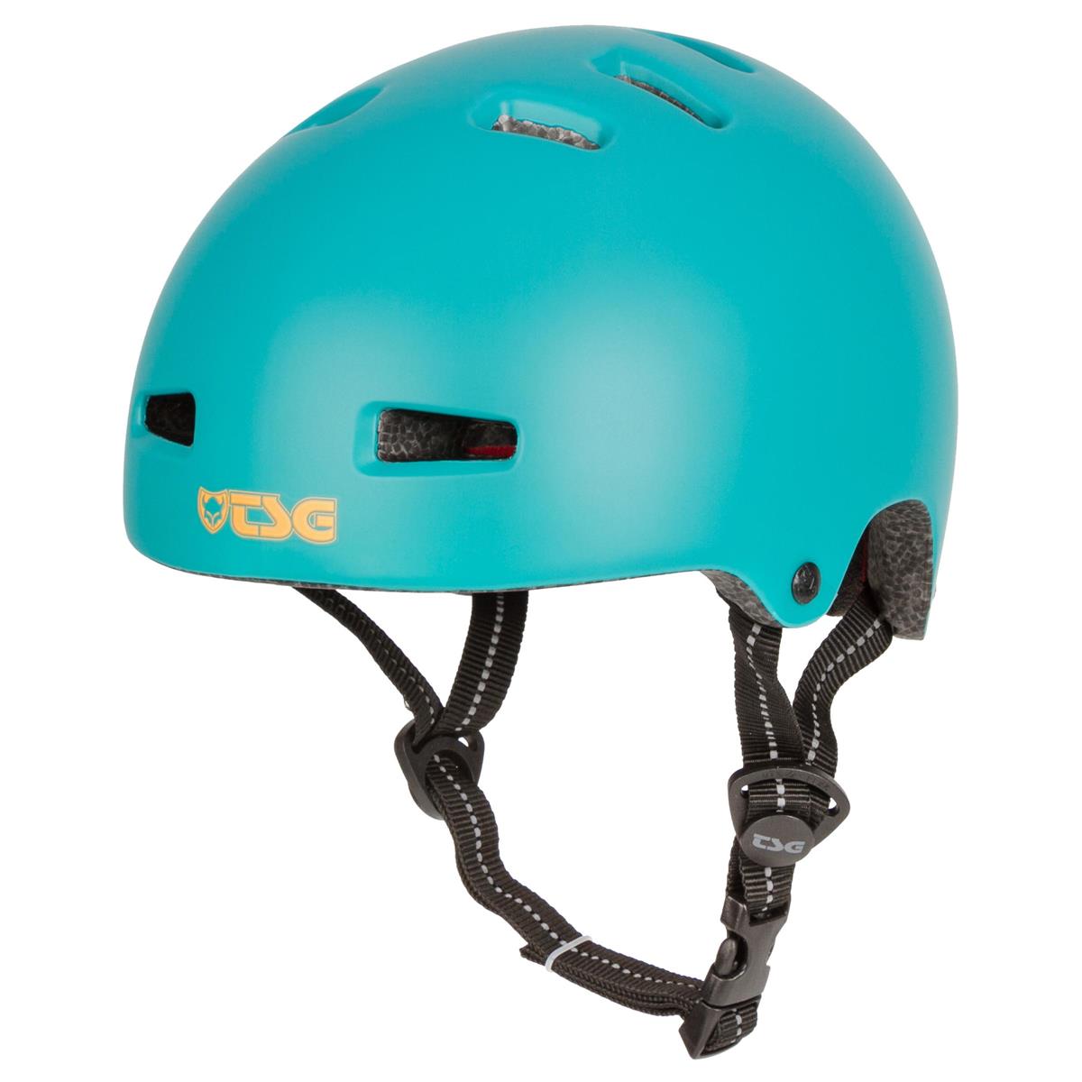 TSG Kids BMX/Dirt Helmet Nipper Mini Solid Color - Satin Cauma Green