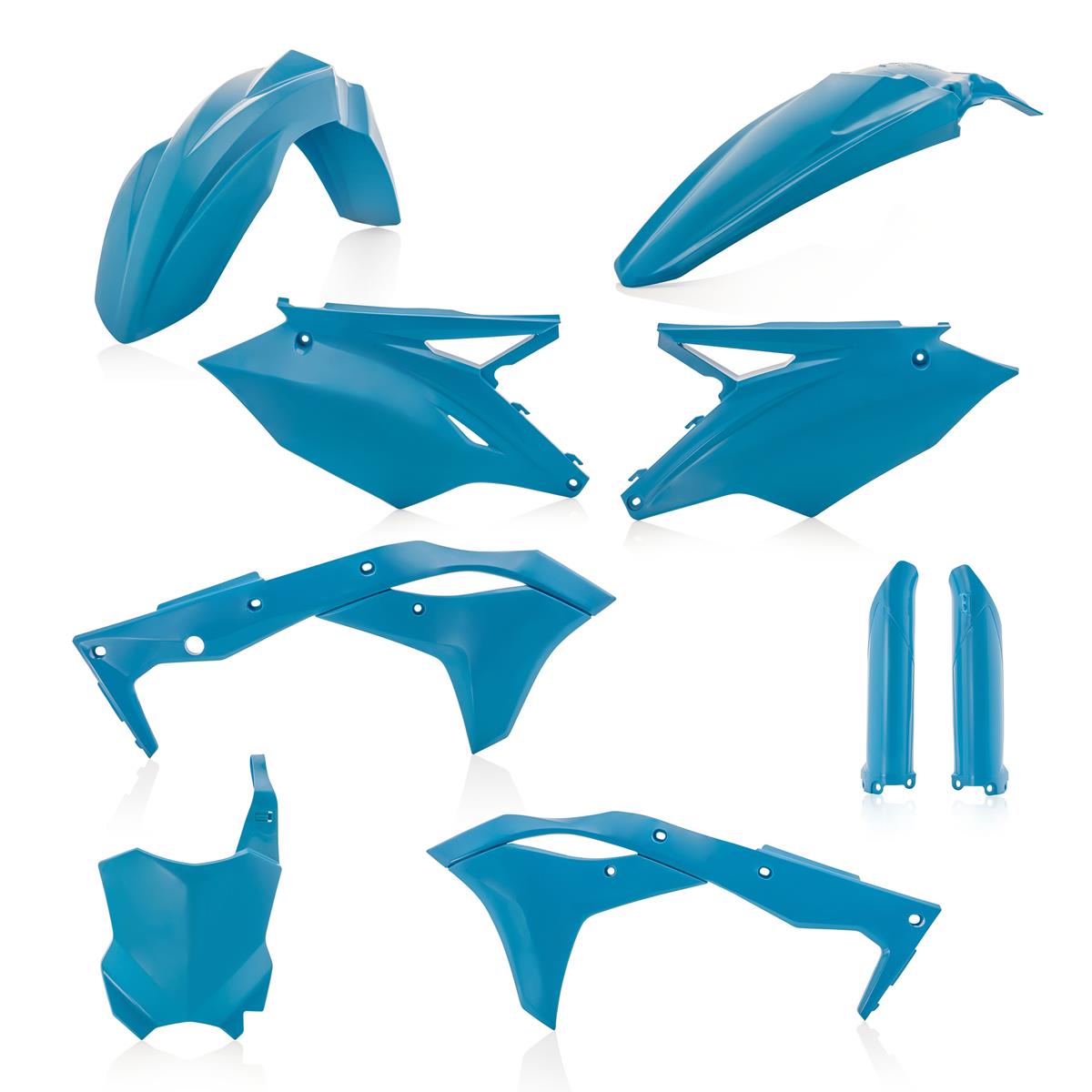Acerbis Plastic Kit Full-Kit Kawasaki KX 250F 18-20, Blue