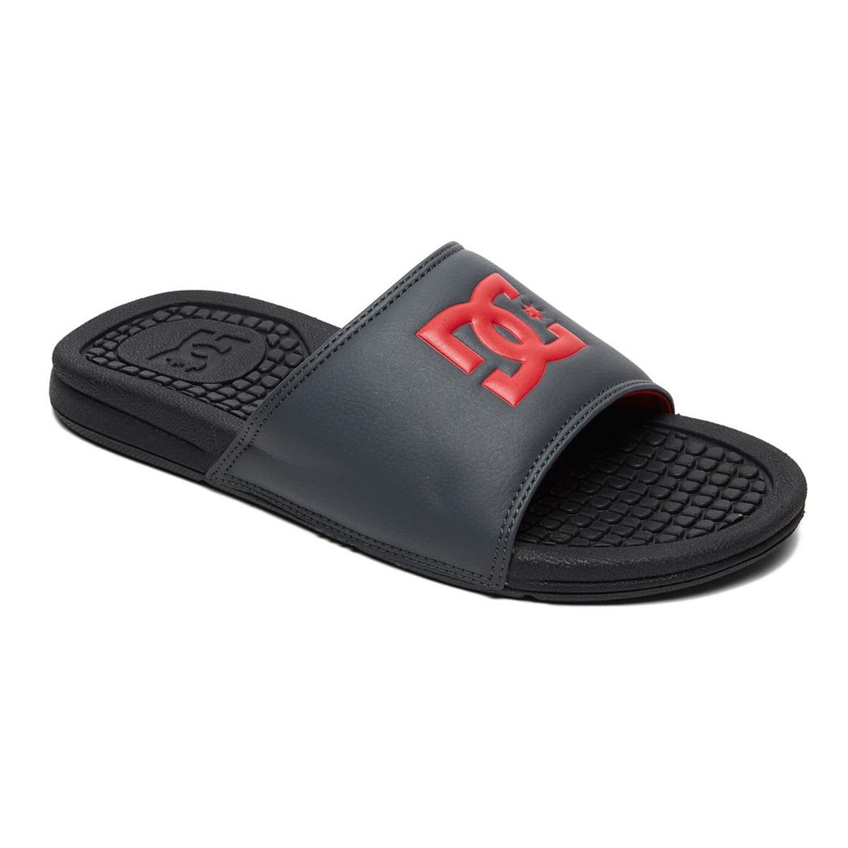 DC Beach Sandals Bolsa Black/Gray/Red