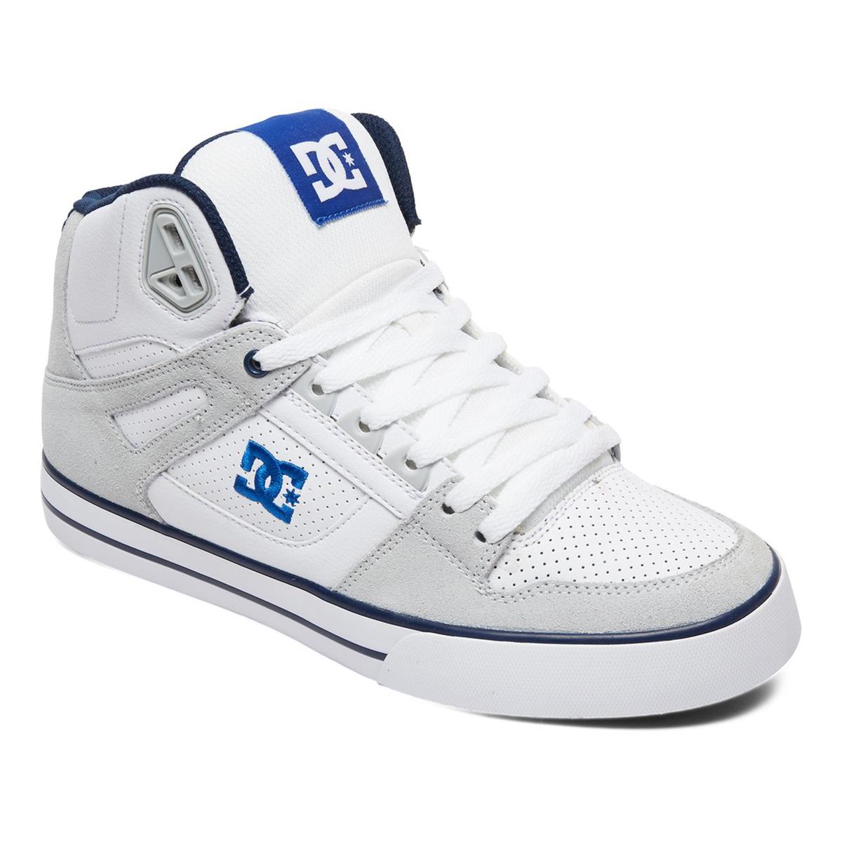 DC Chaussures Pure High Top WC White/Blue