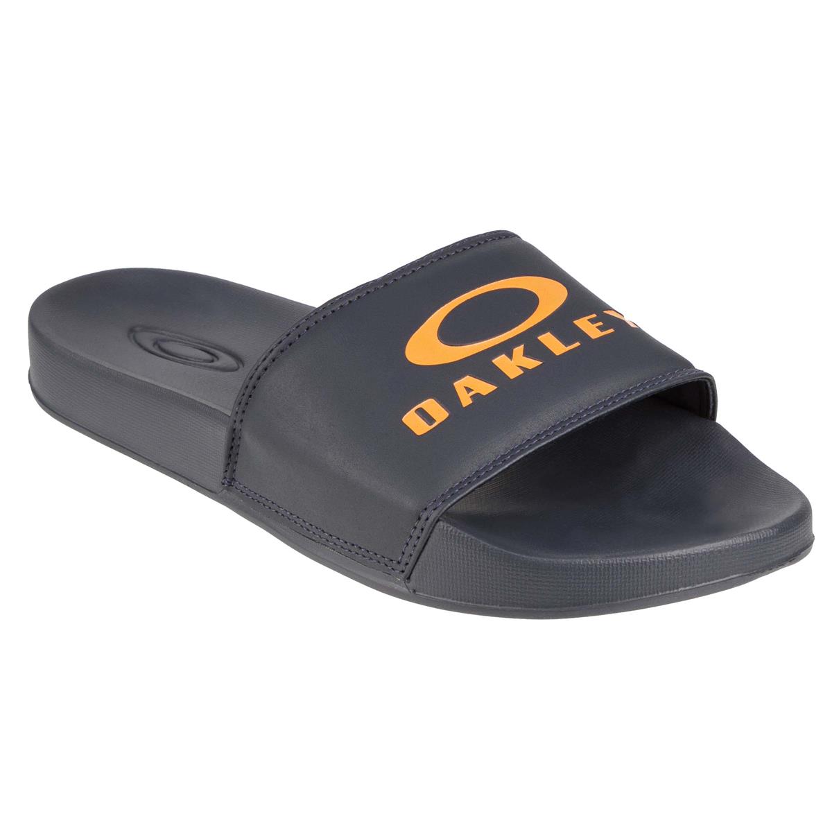Oakley Beach Sandals Ellipse Slide Dark Blue