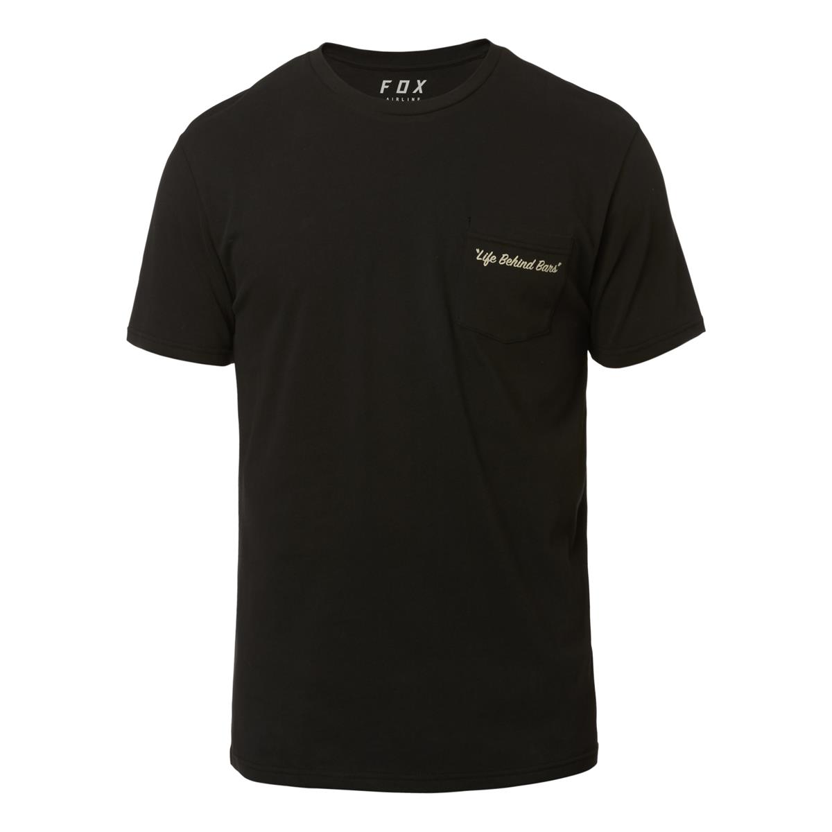Fox T-Shirt Resin Airline Black