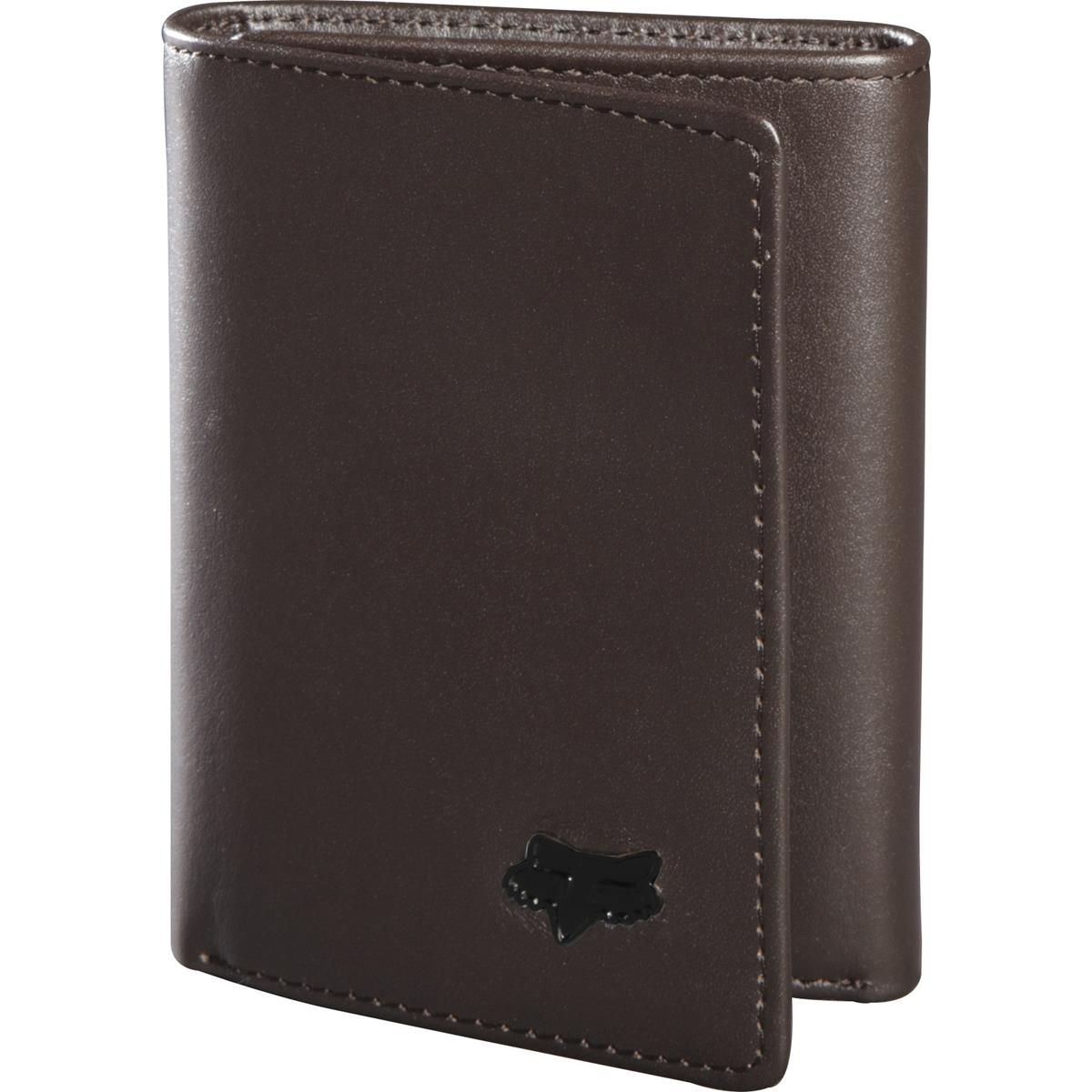 Fox Wallet Trifold Brown