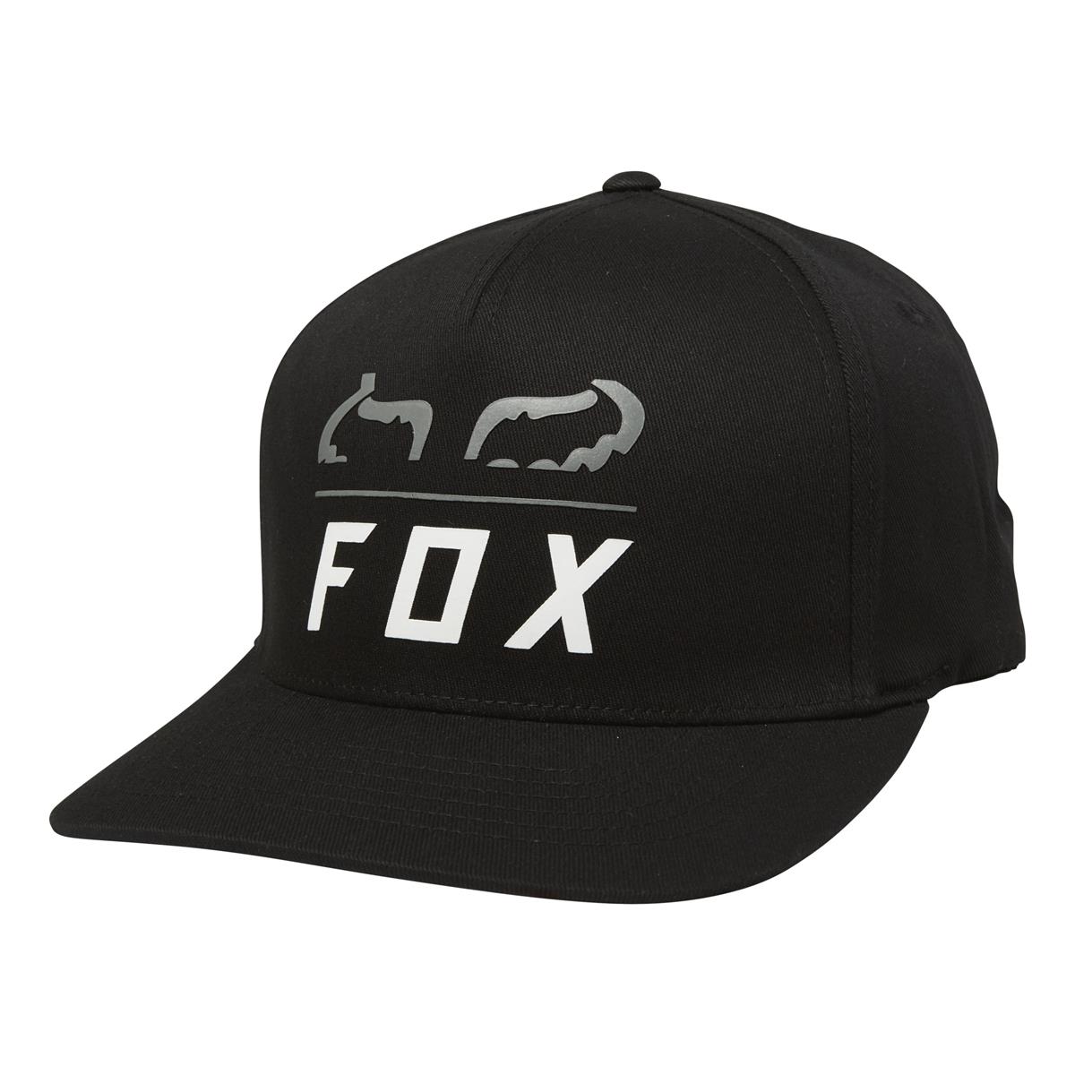 Fox Cappellino Flexfit Furnace Black