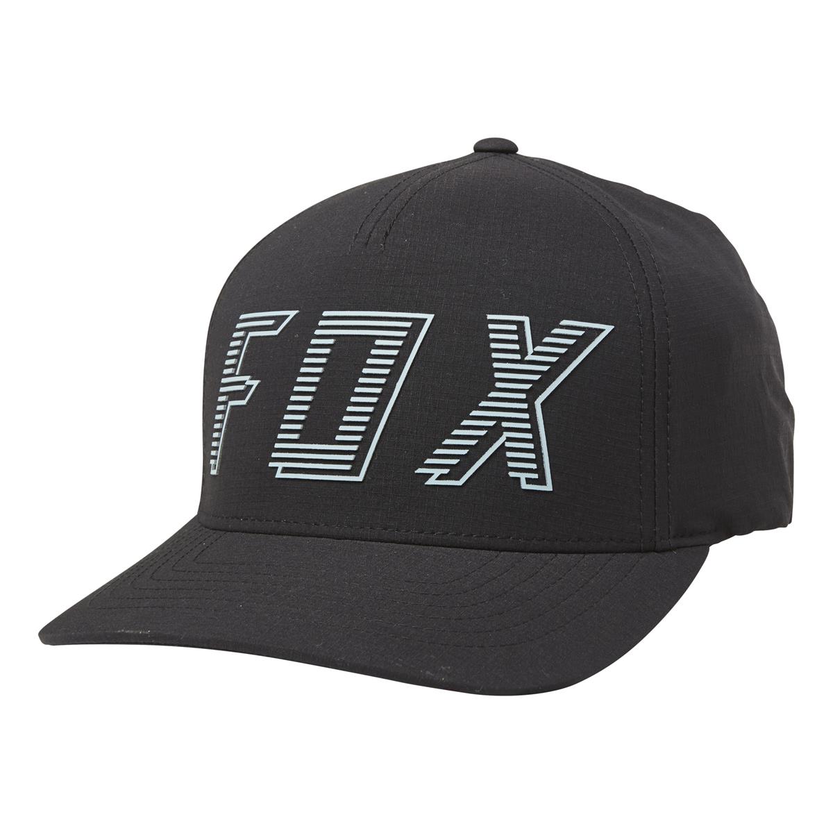 Fox Casquette Flexfit Barred Black