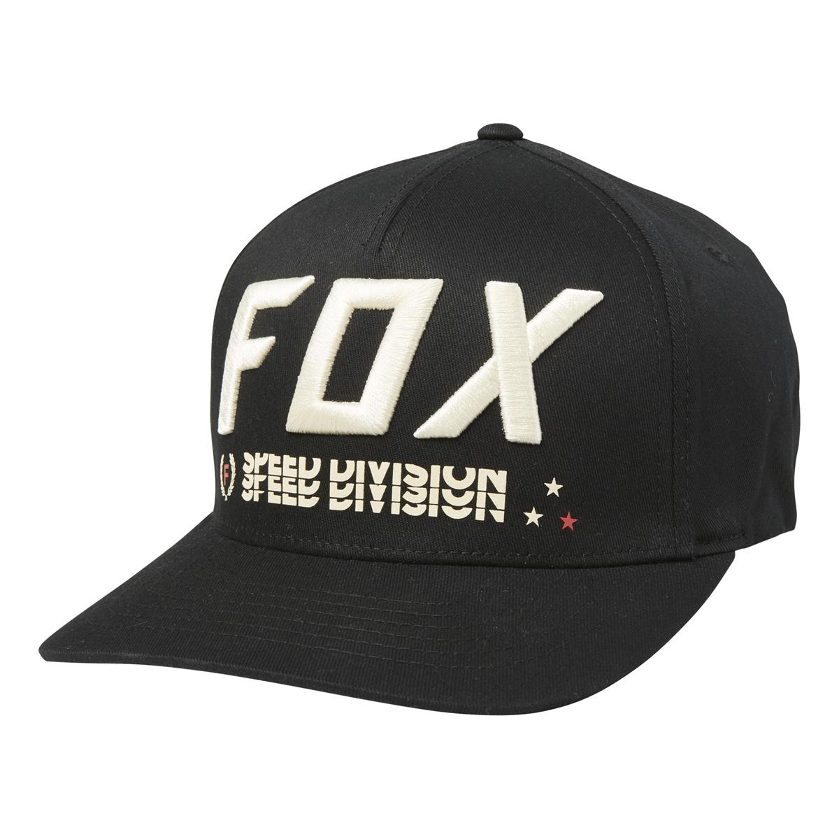 Fox Flexfit Cap Triple Threat Schwarz