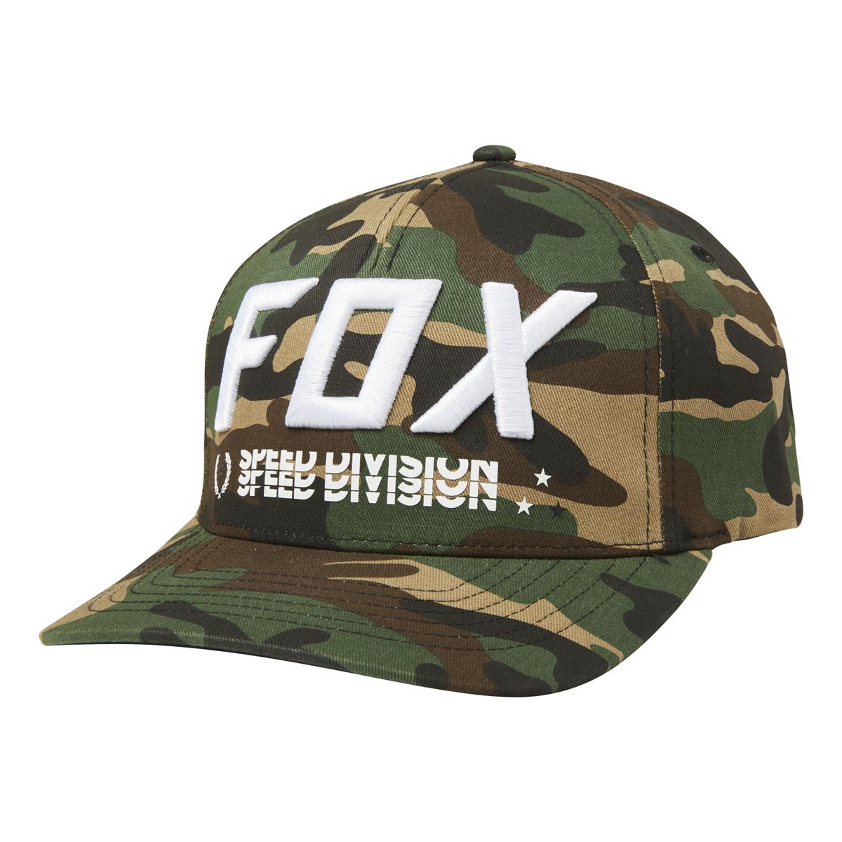 Fox Flexfit Cap Triple Threat Green Camo