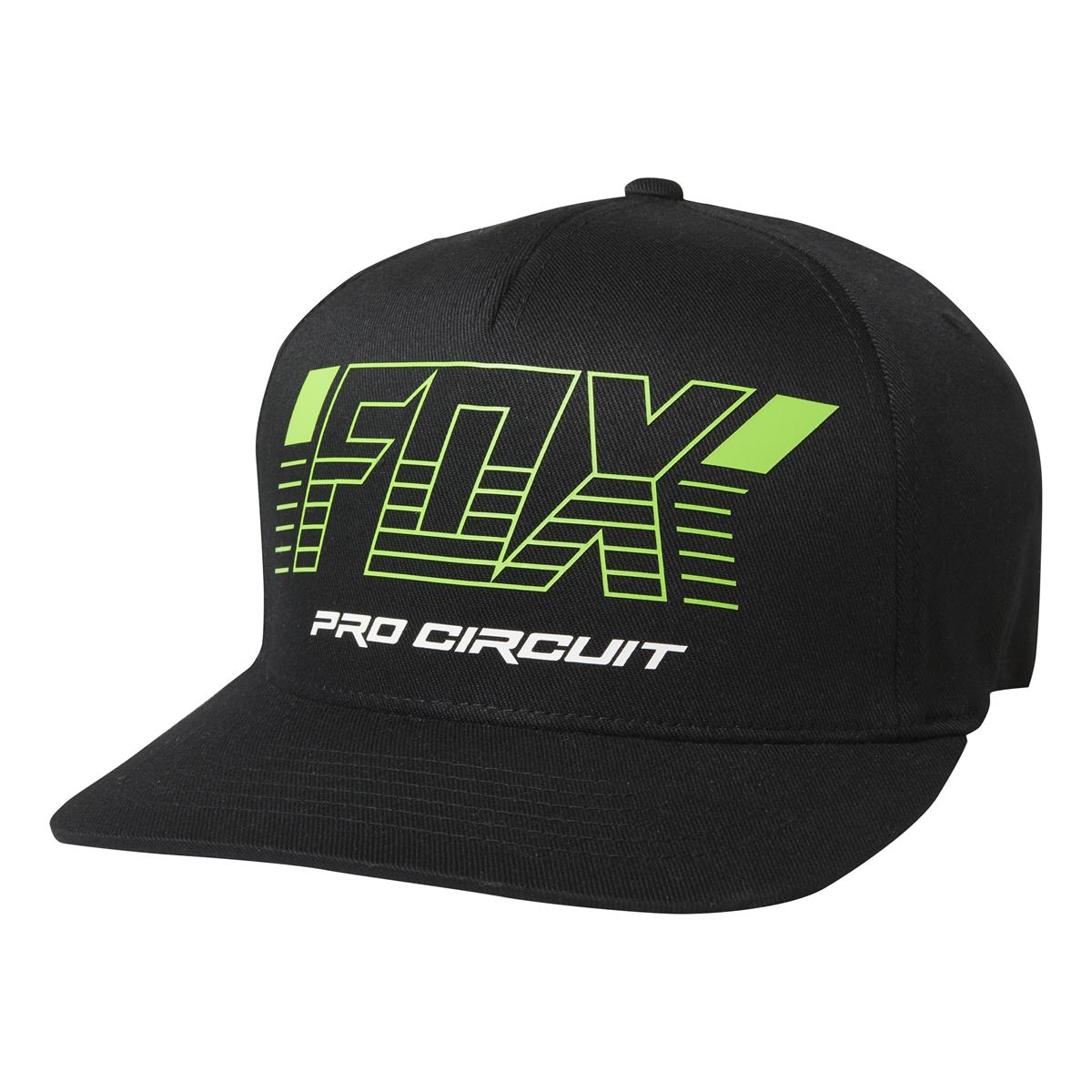 Fox Flexfit Cap Fox Pro Circuit Black