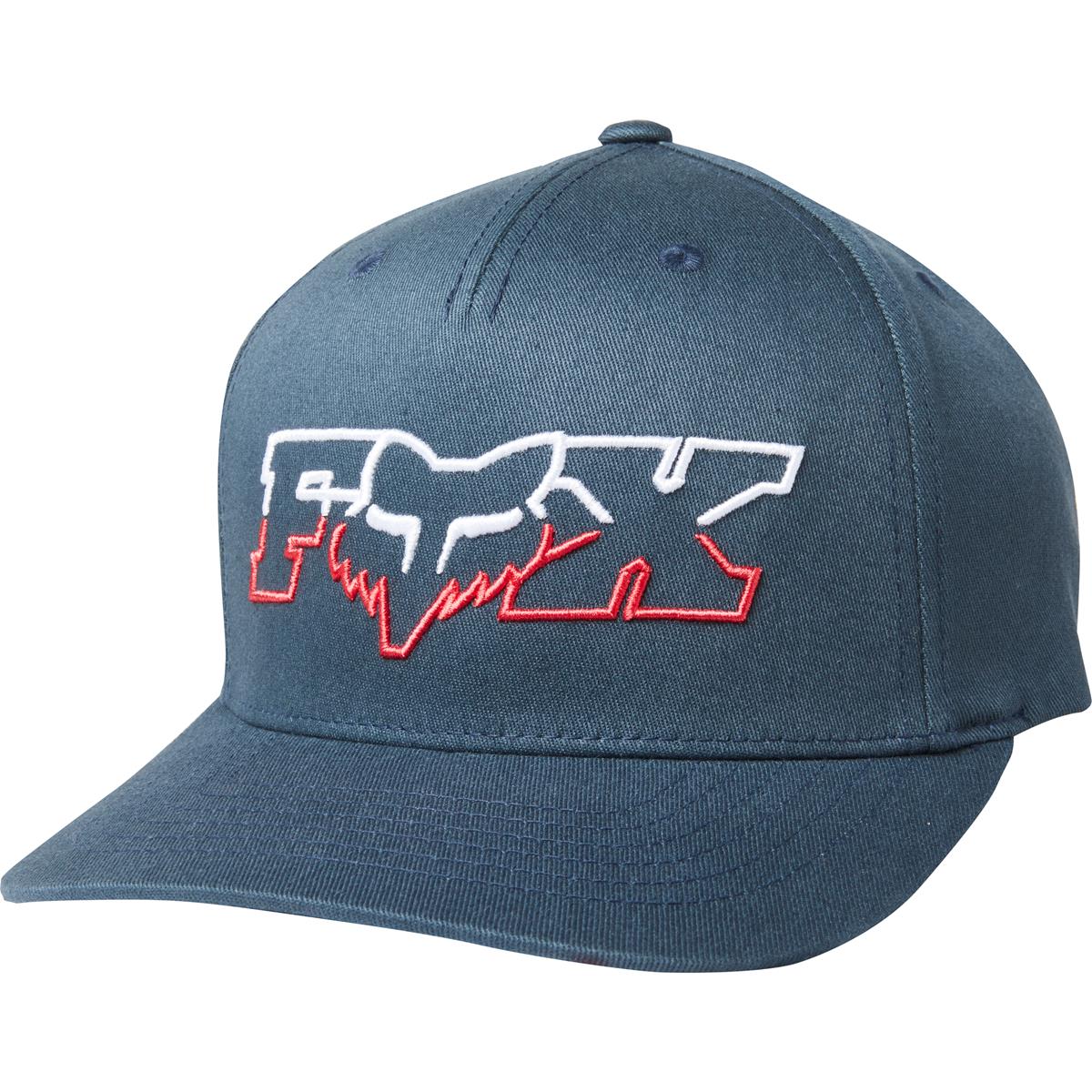 Fox Casquette Snap Back Duel Head 110 Navy/Red