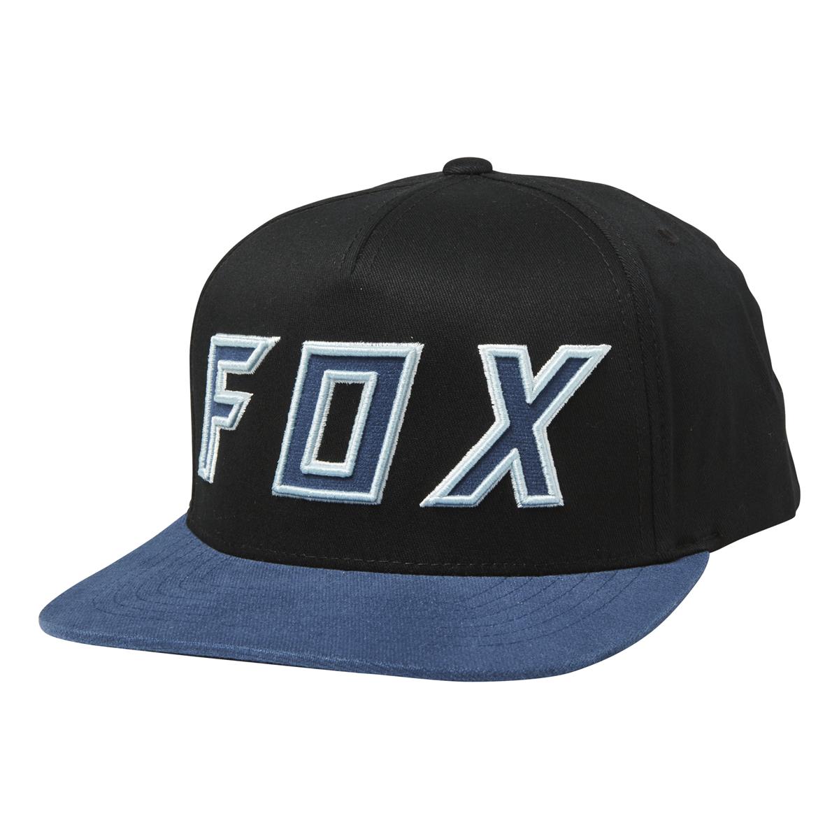 Fox Snapback Cap Posessed Schwarz/Blau