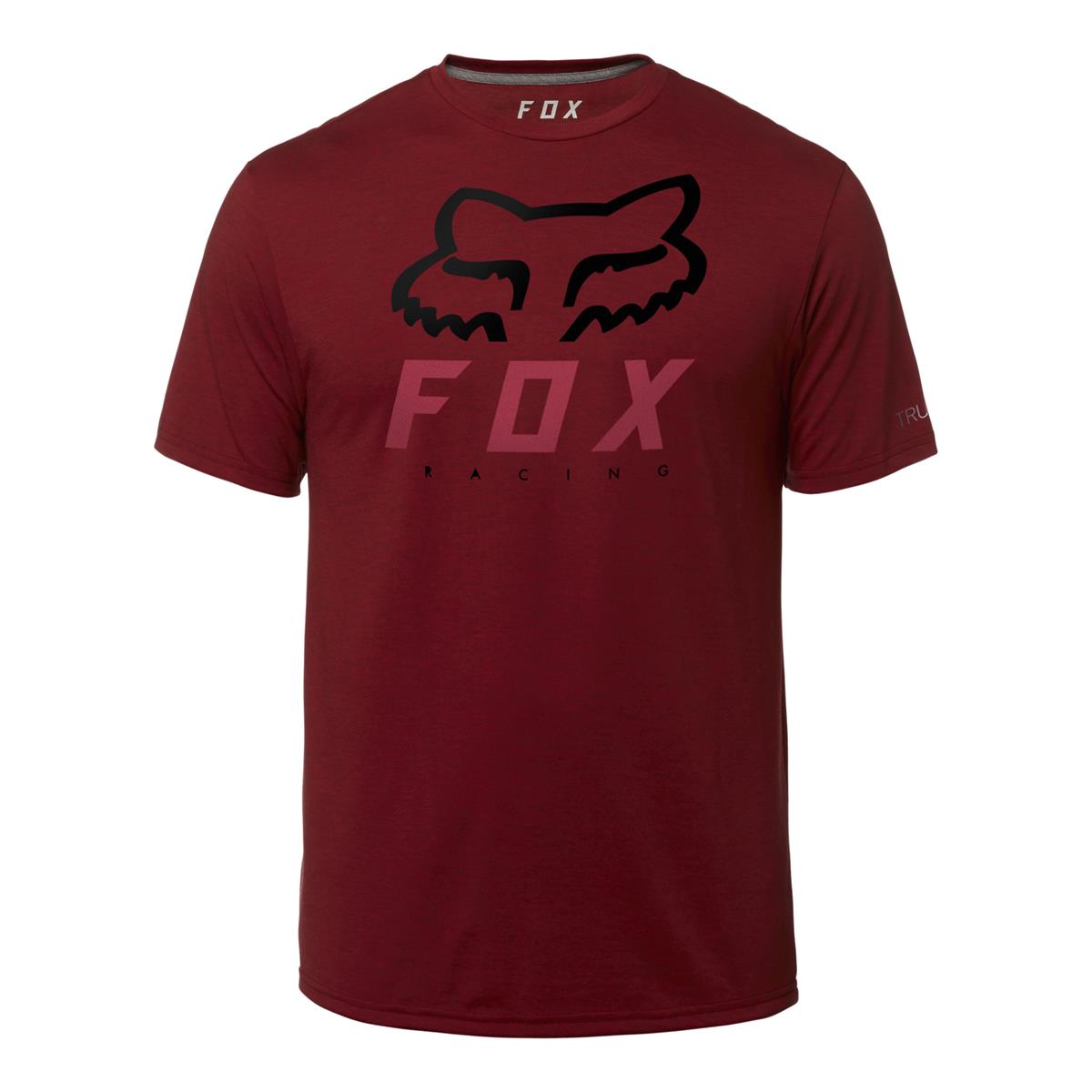 Fox Tech T-Shirt Heritage Forger Rot