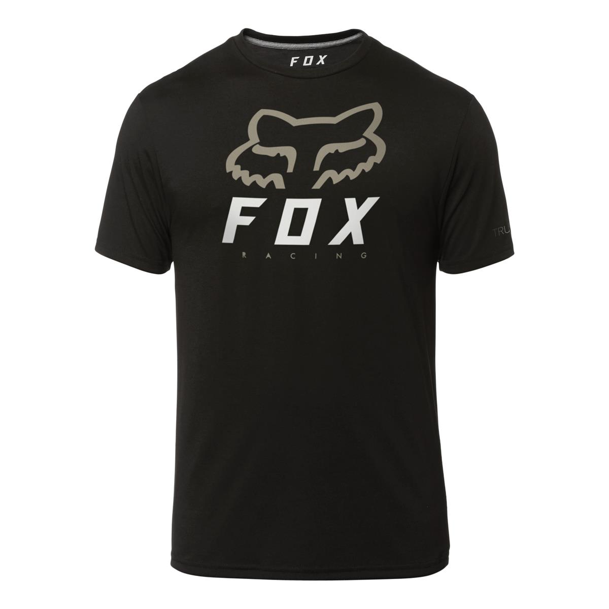 Fox T-Shirt Tech Heritage Forger Black
