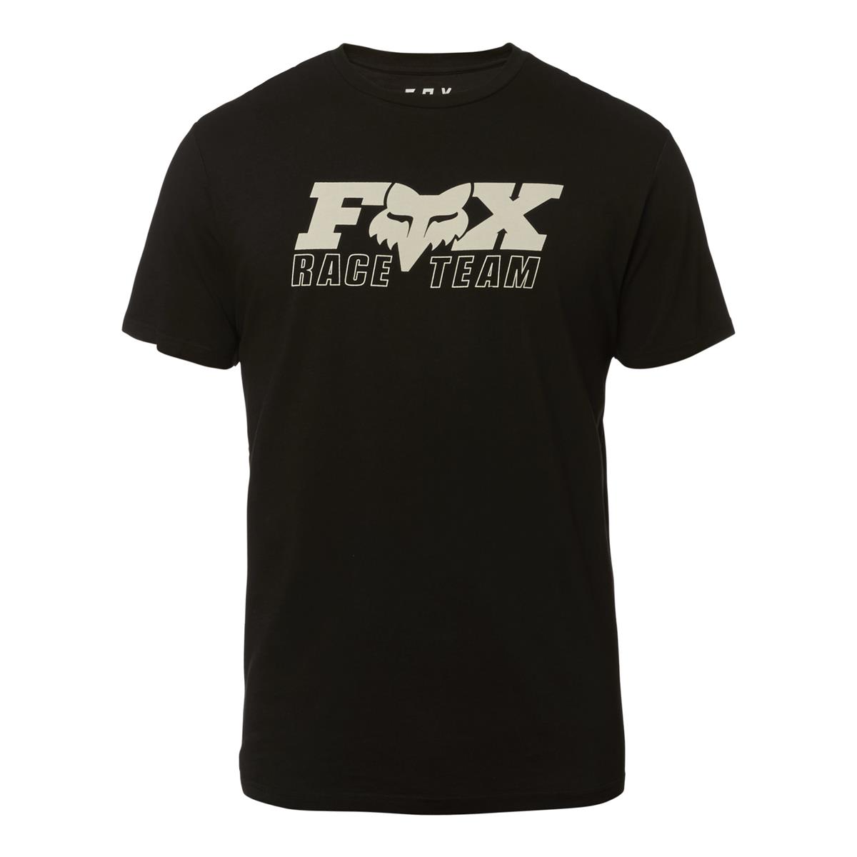 Fox T-Shirt Race Team Black/White