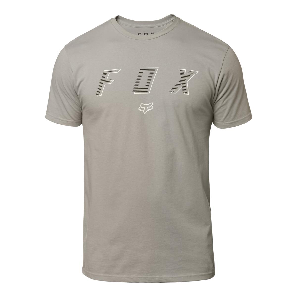 Fox T-Shirt Barred Steel Grey