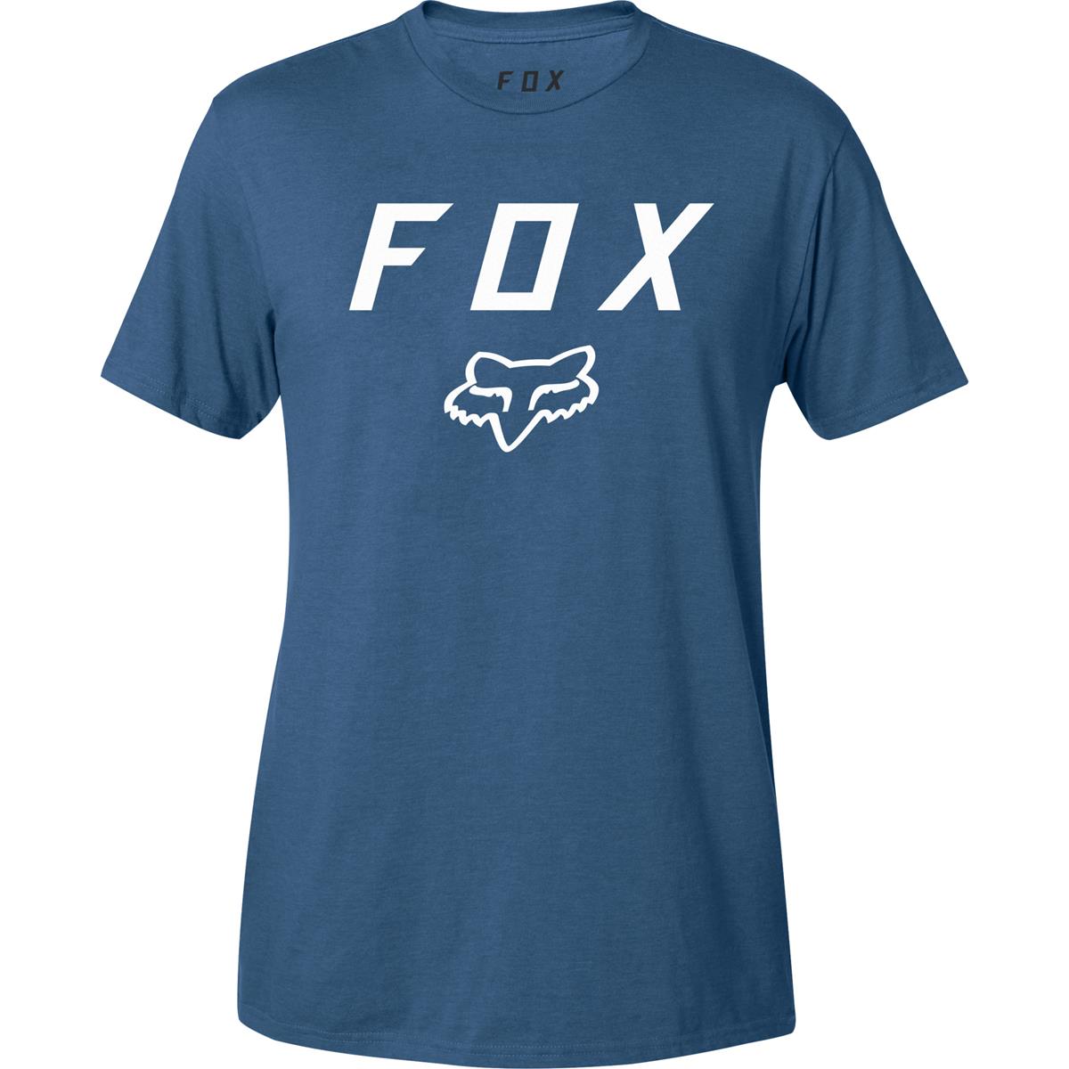Fox T-Shirt Legacy Moth Dusty Bleu