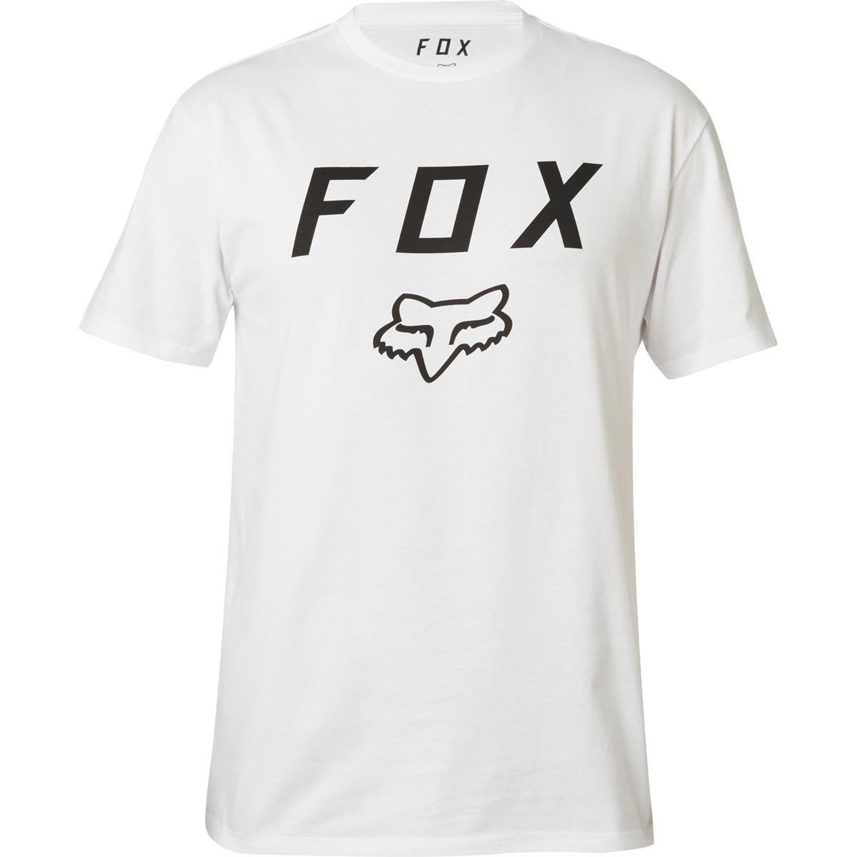 Fox T-Shirt Legacy Moth Bianco Optic