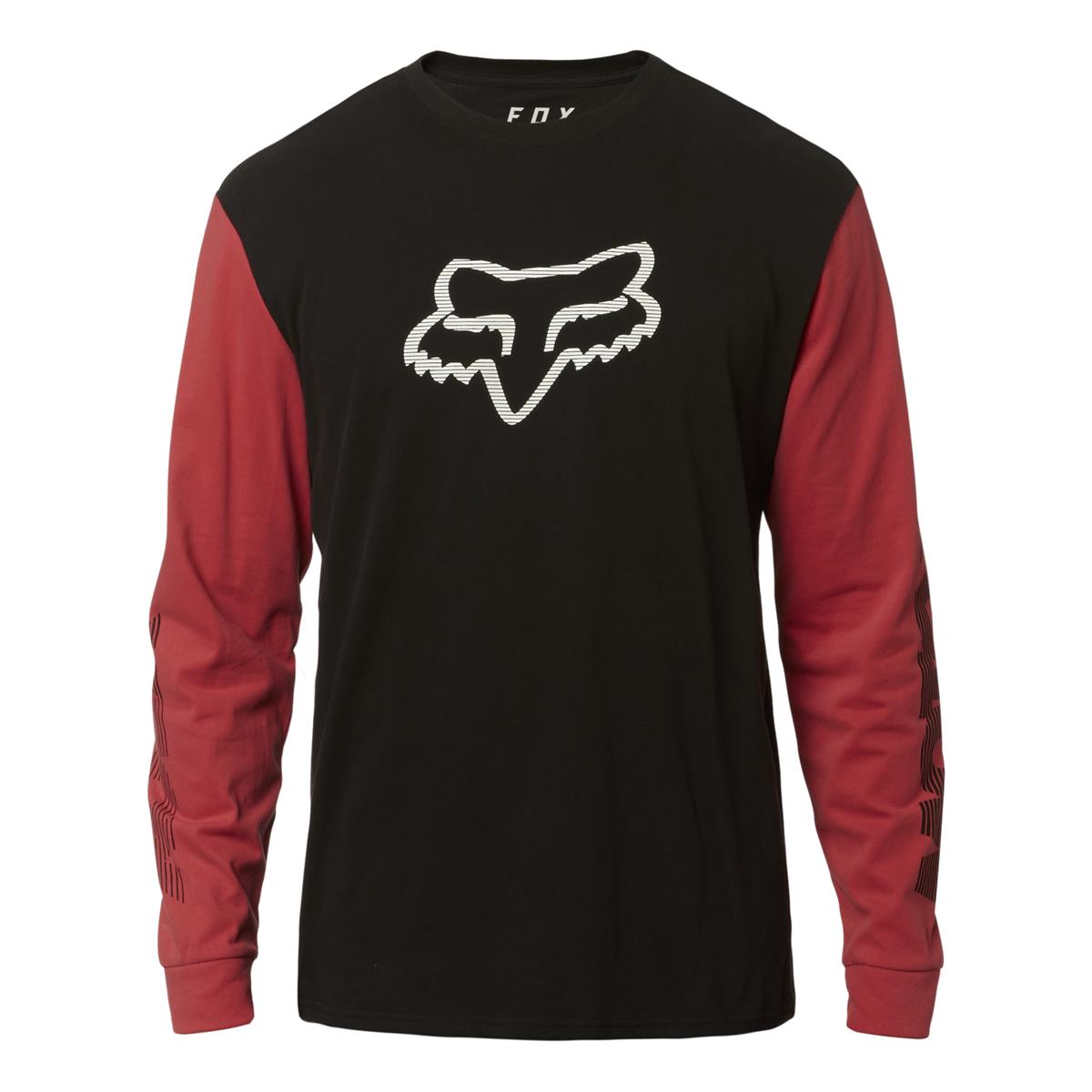 Fox T-Shirt Manches Longues Victory Airline Black