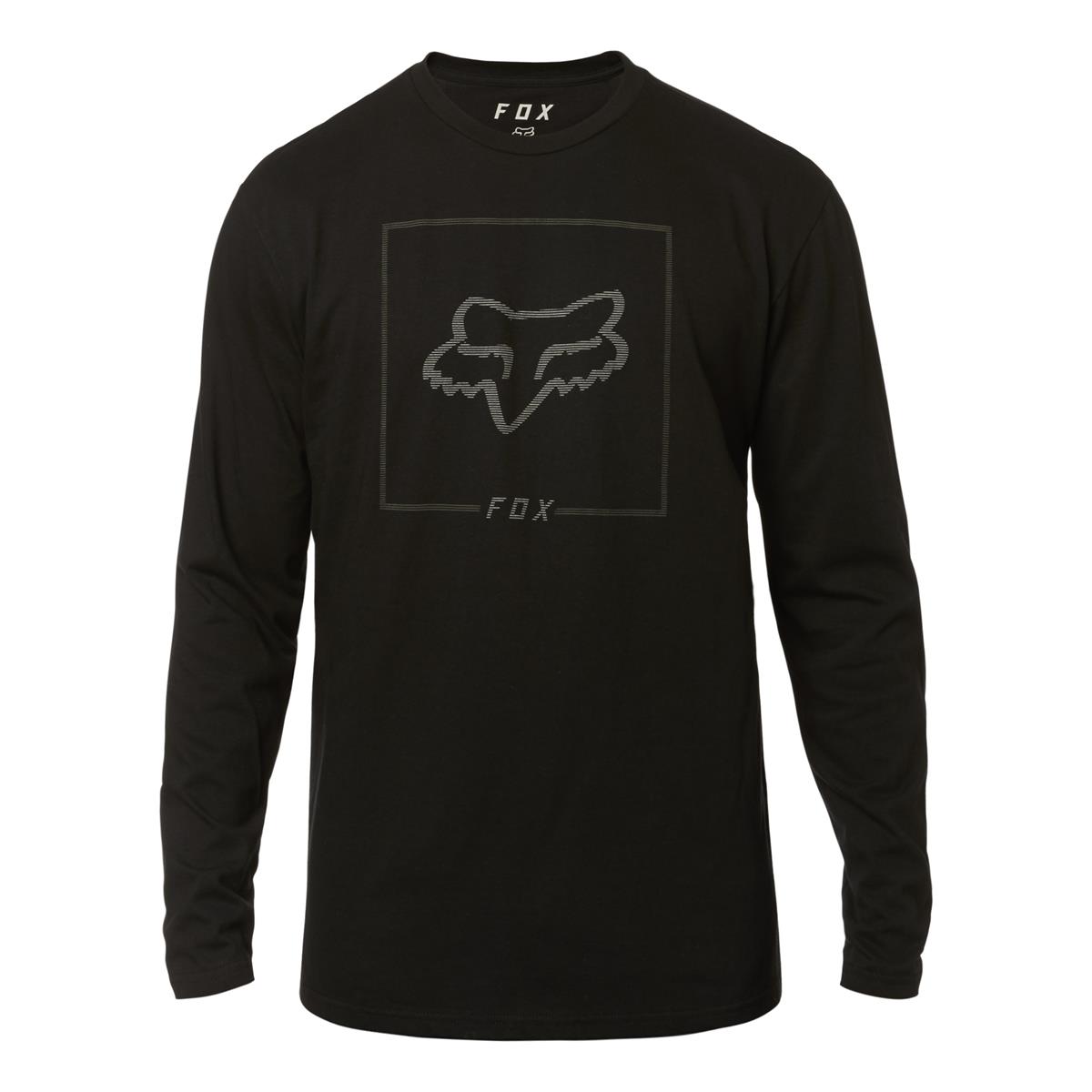 Fox T-Shirt Manica Lunga Chapped Black