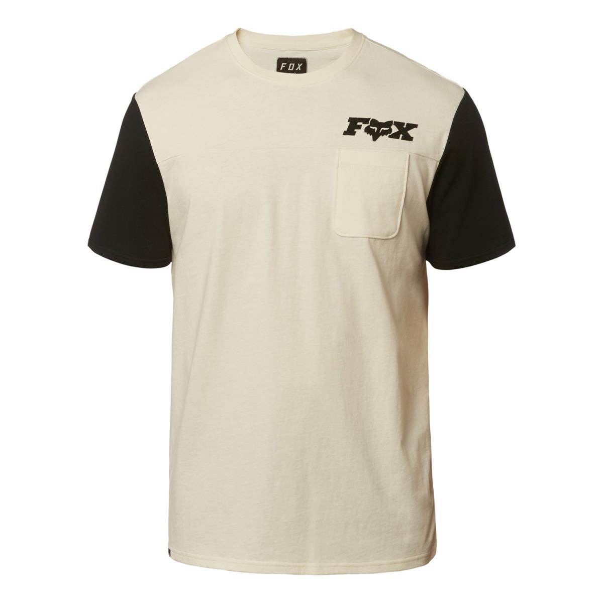 Fox T-Shirt Briggs Crew Bone