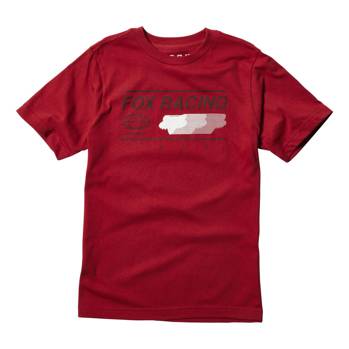 Fox Enfant T-Shirt Global Cardinal
