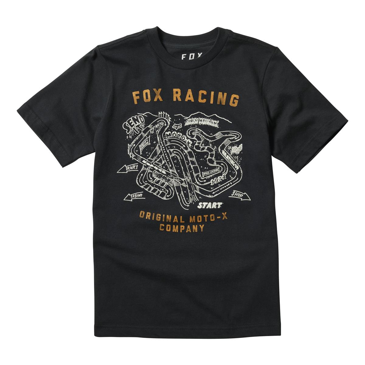 Fox Kids T-Shirt Fast Track Black