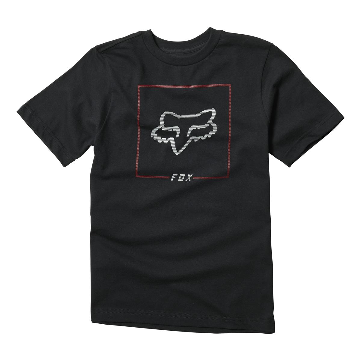 Fox Kids T-Shirt Chapped Schwarz