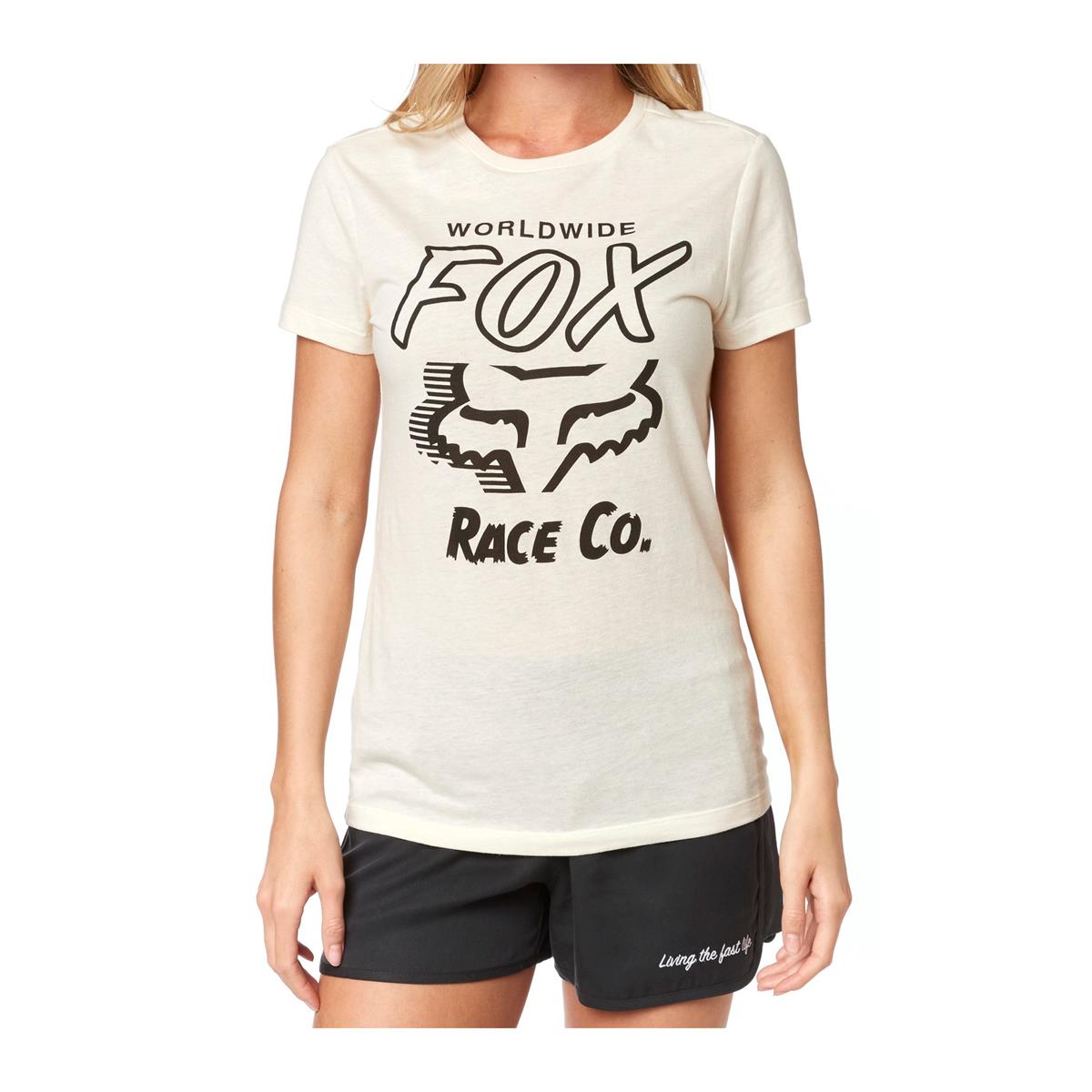 Fox Femme T-Shirt Worldwide Bone
