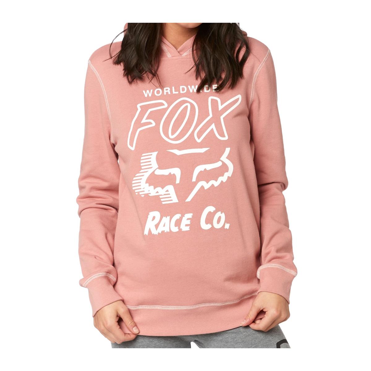 Fox Girls Fleece-Hoody Worldwide Blush
