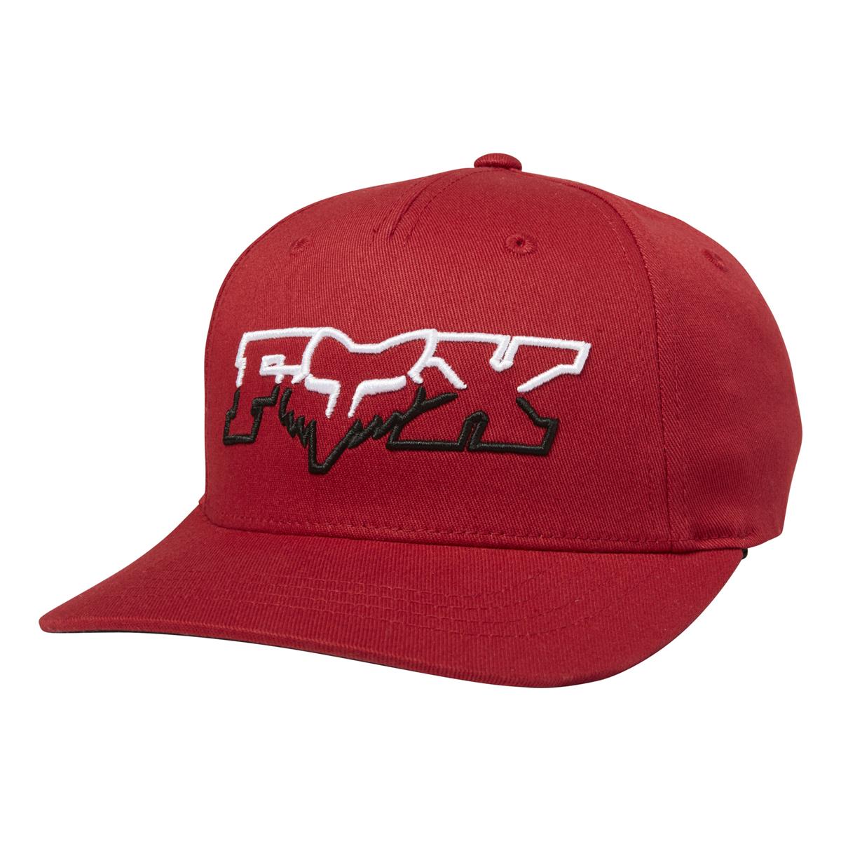 Fox Kids Flexfit Cap Duelhead Cardinal