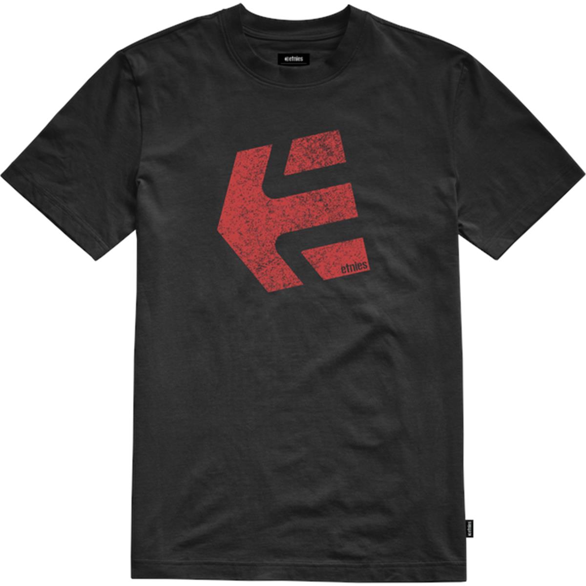 Etnies T-Shirt Logomania Schwarz
