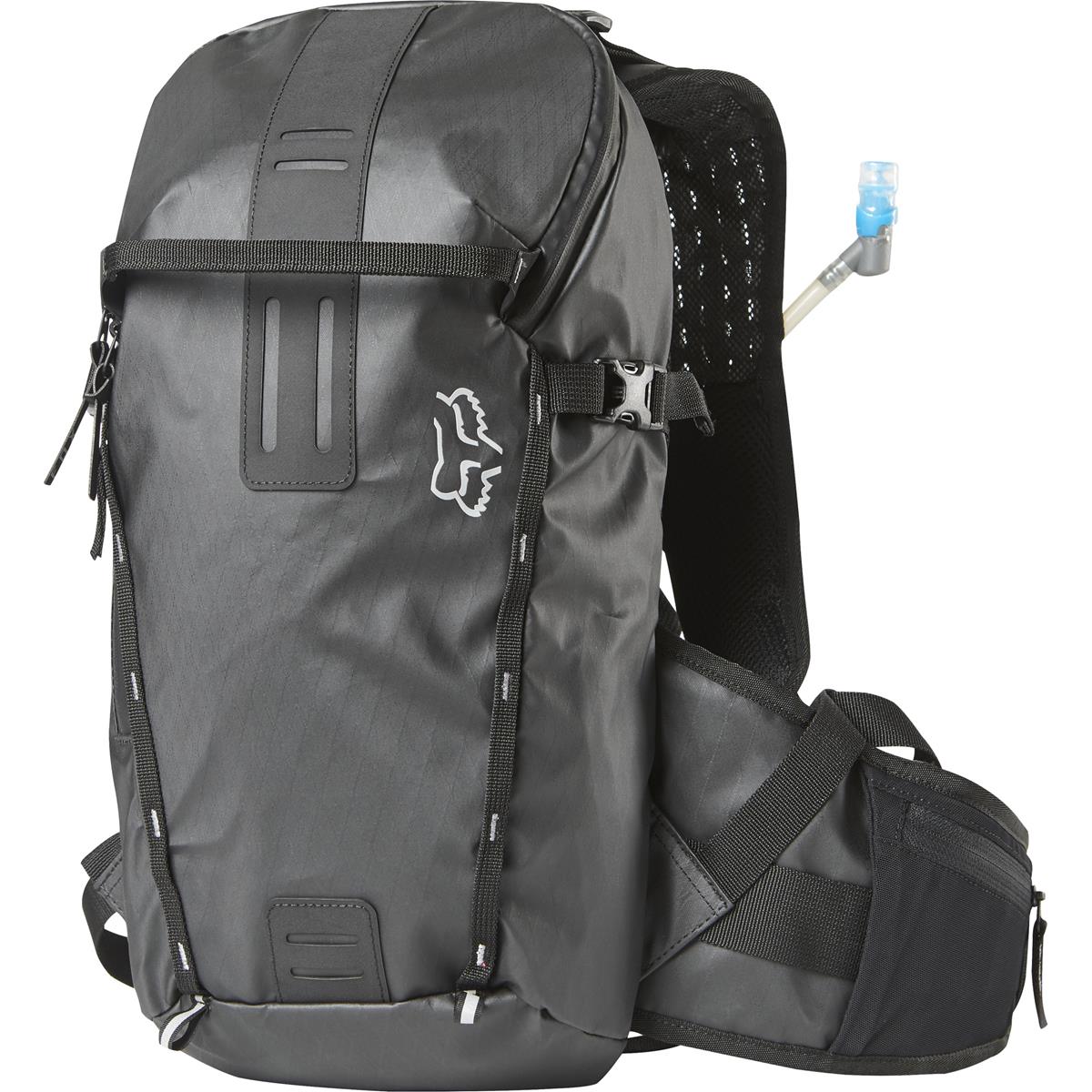 Fox Backpack with Hydration System Compartment Utility Hydration 11.6 L, Black