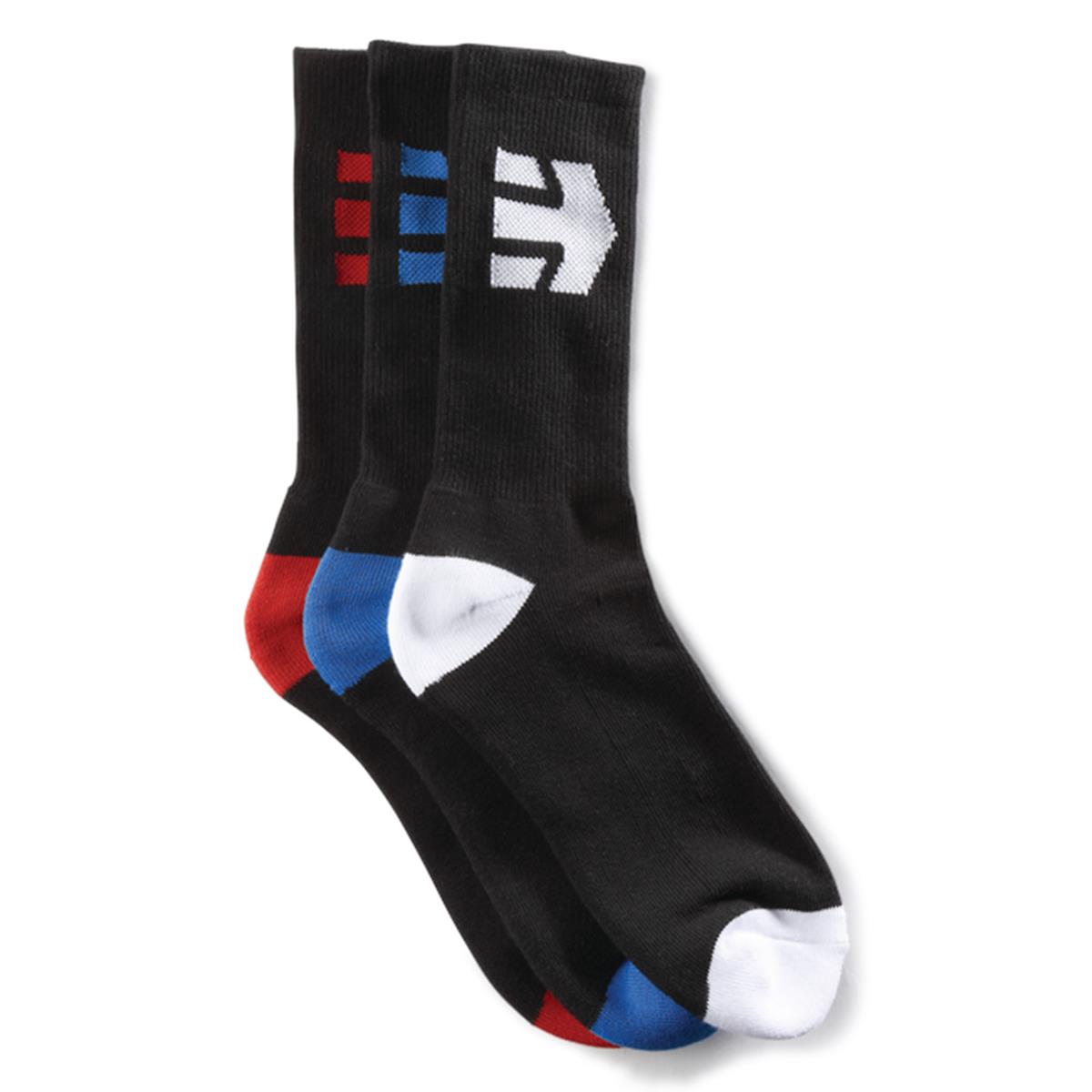 Etnies Socks Direct Black, 3 Pack