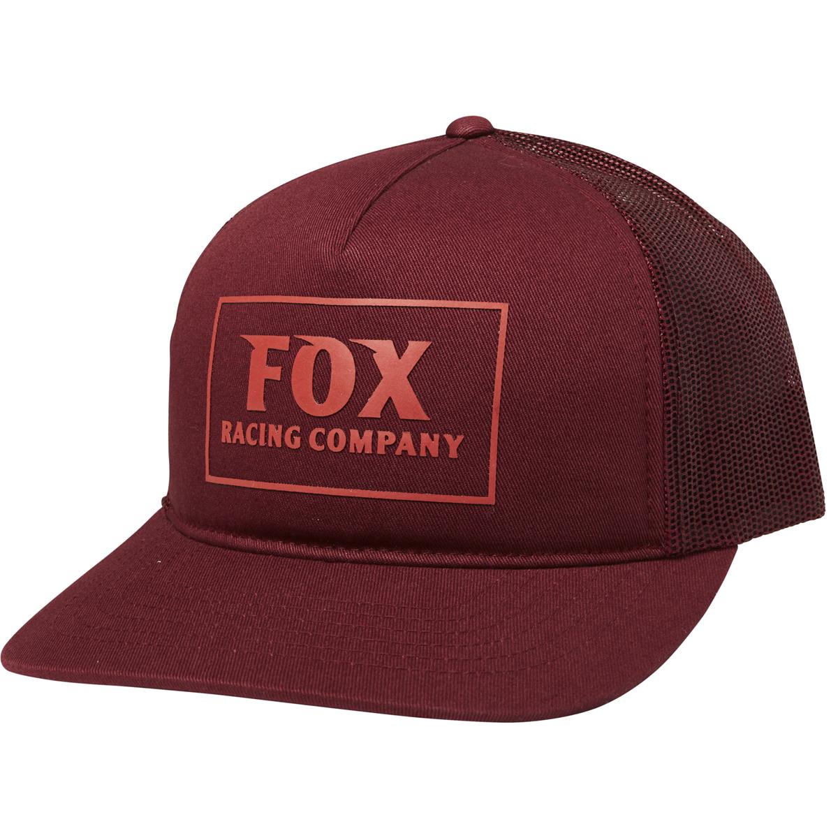 Fox Girls Snapback Cap Heater Cranberry