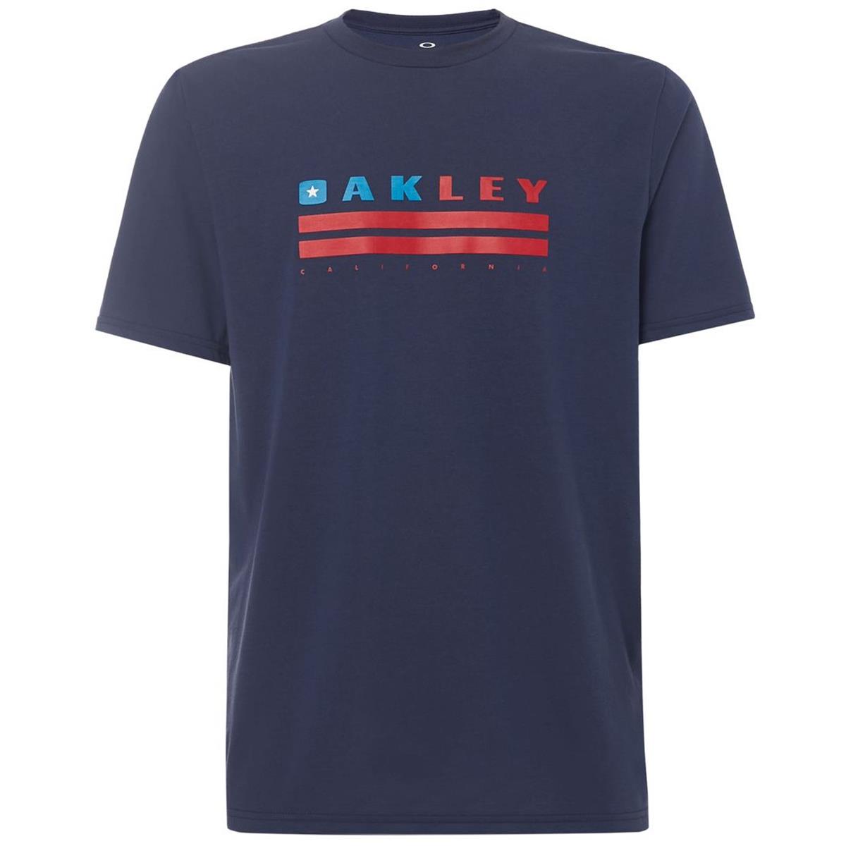 Oakley T-Shirt California Foggy Bleu