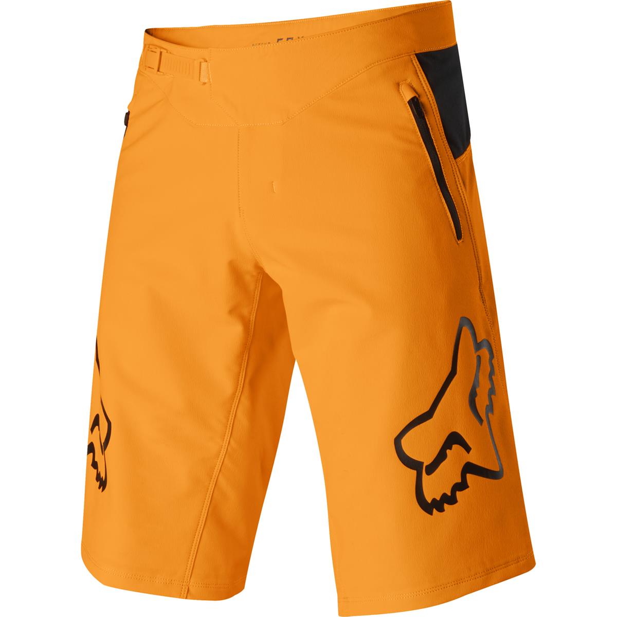 Fox Kids Downhill Shorts Defend Atomic Orange