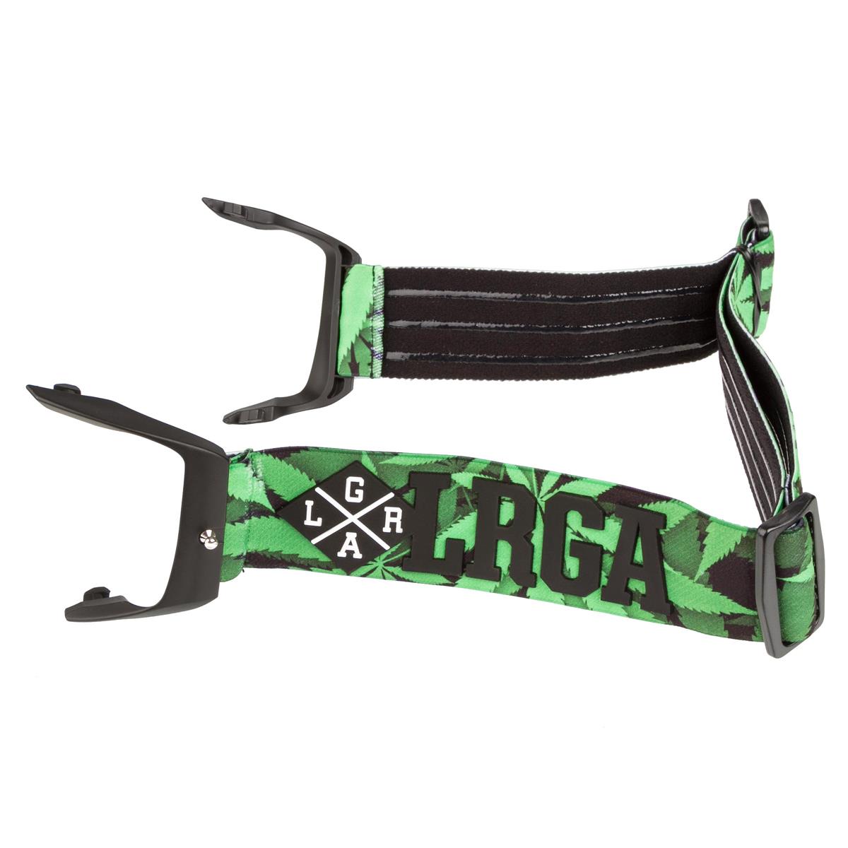 Loose Riders Strap for Goggles Cult of Shred 420 - Green/Black