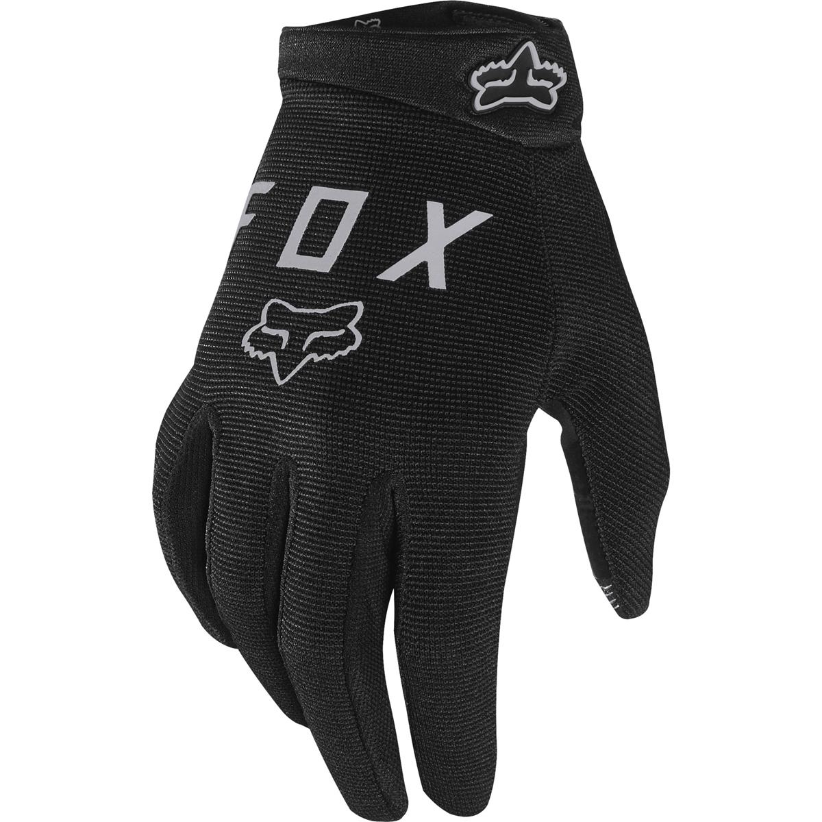Fox Girls MTB-Handschuhe Ranger Gel Schwarz