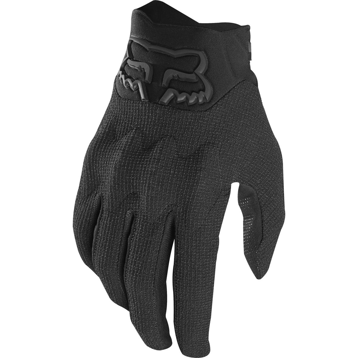 Fox Bike-Handschuhe Defend Kevlar D3O Schwarz