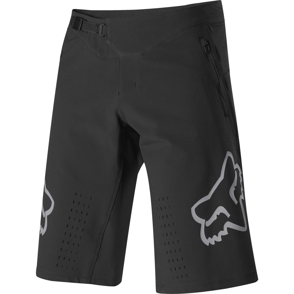 Fox MTB-Shorts Defend Schwarz