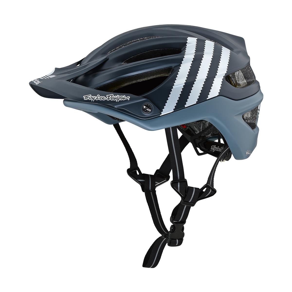 Troy Lee Designs Enduro-MTB Helm A2 MIPS Adidas Team - Schwarz